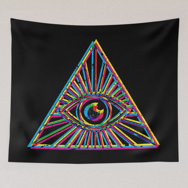 Item preview, All Seeing Eye (black) designed and sold by animinimal.