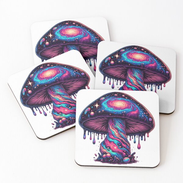 Item preview, giant cosmic space mushroom designed and sold by 603POD.