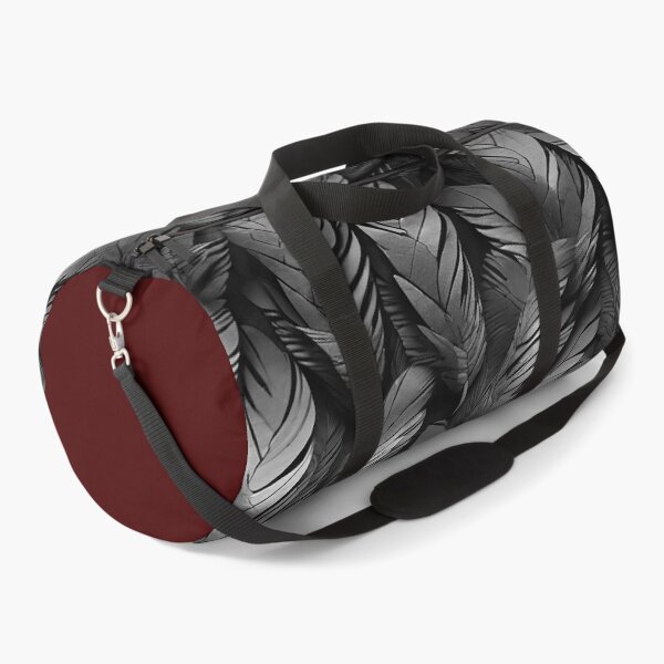 Item preview, Giant feather pattern black and white retro urban style designed and sold by Carlos Gudino.