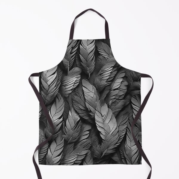 Item preview, Giant feather pattern black and white retro urban style designed and sold by Carlos Gudino.