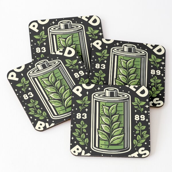 Item preview, Vegan Powered By Plants designed and sold by KitonicTees.