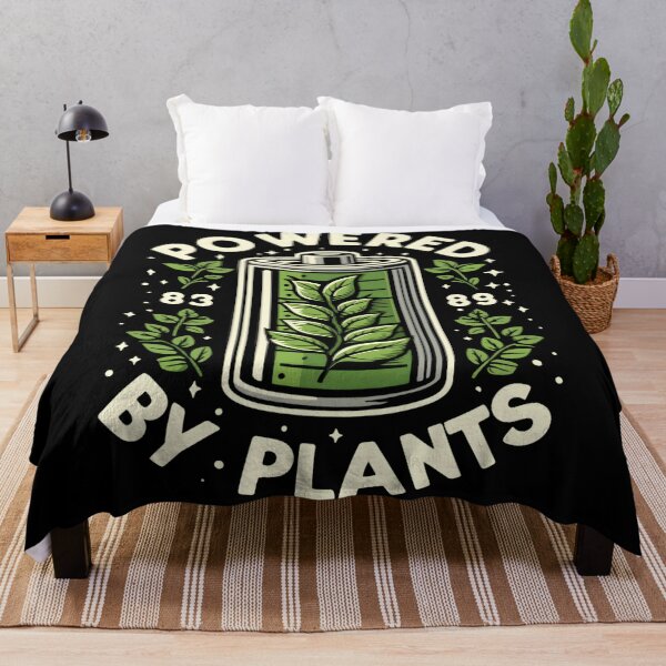 Item preview, Vegan Powered By Plants designed and sold by KitonicTees.