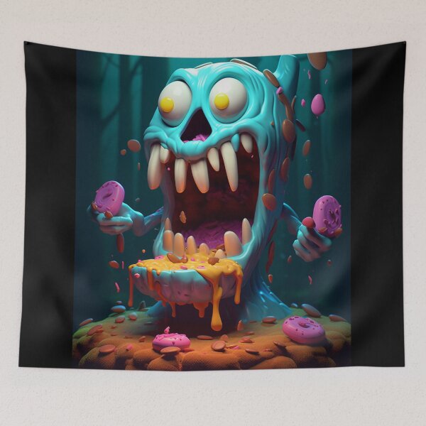 Item preview, Dark Fantasy Art - Donuts and Cheese designed and sold by Fantasy Masterpiece.