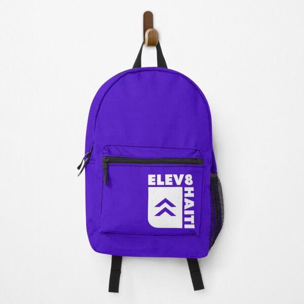 Item preview, Elev8 Haiti Logo blue backpack designed and sold by Elev8 Haiti.