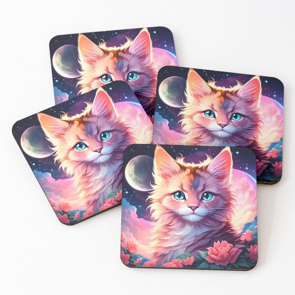 Item preview, Lunar Kitty designed and sold by LunarLilacish.