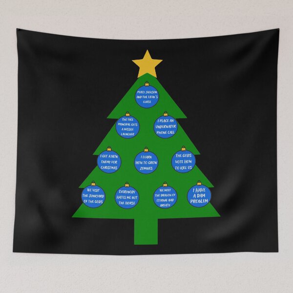 Artikelvorschau, Percy Jackson Weihnachtsbaum entworfen und verkauft von broadwaygirl142.