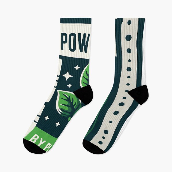 Item preview, Vegan Powered By Plants  designed and sold by KitonicTees.