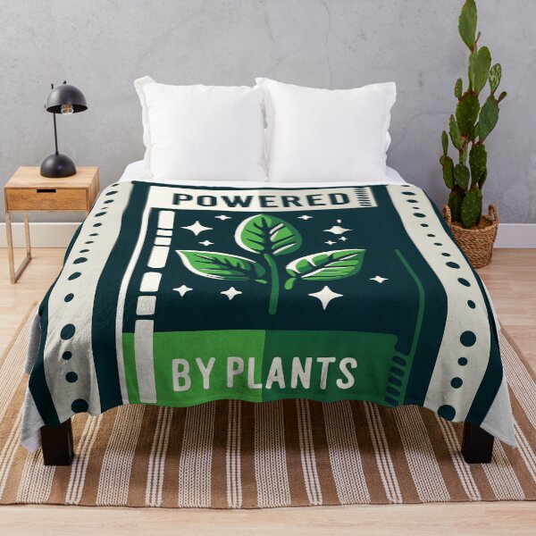 Item preview, Vegan Powered By Plants designed and sold by KitonicTees.