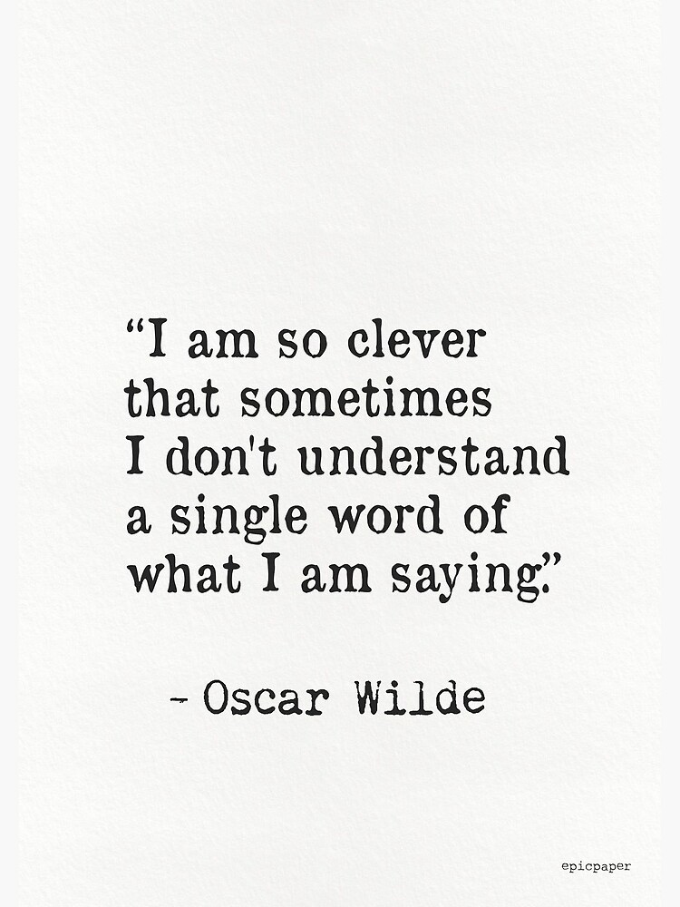 The Best Oscar Wilde Quotes, One-Liners, And Witty Sayings