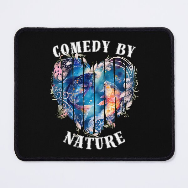 Item preview, Comedy By Nature. pisces symbol designed and sold by ZodiacWonders.