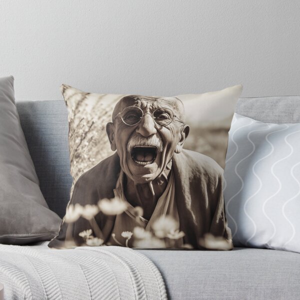 Item preview, Ghandi Screaming designed and sold by Wainiac.