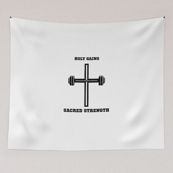 Item preview, Holy Gains, Sacred Strength designed and sold by TVT-Apparel.