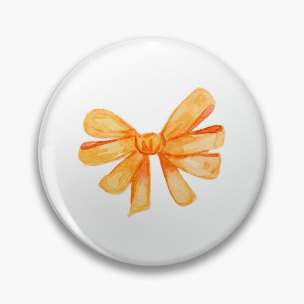 Artikelvorschau, Orange Preppy-Schleife entworfen und verkauft von mollsdesignss.