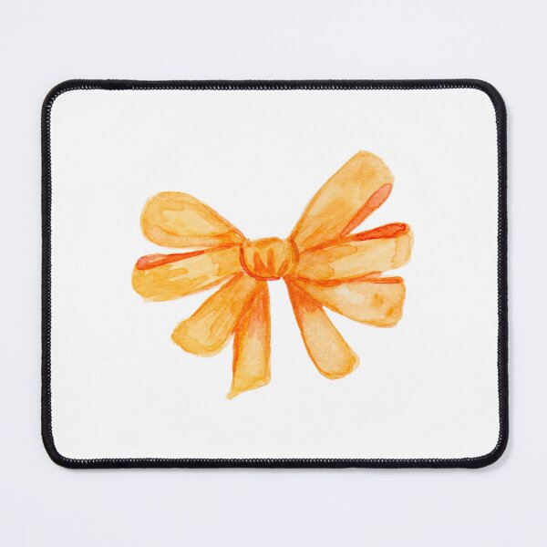 Item preview, Orange Preppy Bow designed and sold by mollsdesignss.