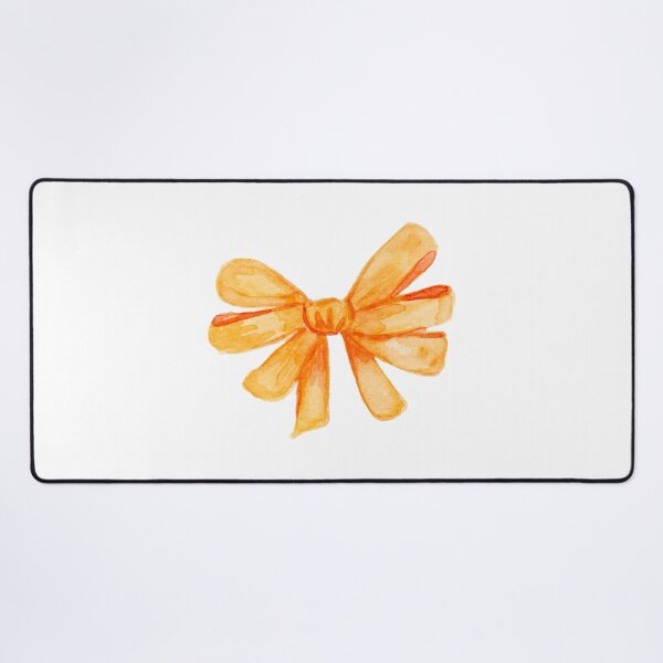 Item preview, Orange Preppy Bow designed and sold by mollsdesignss.