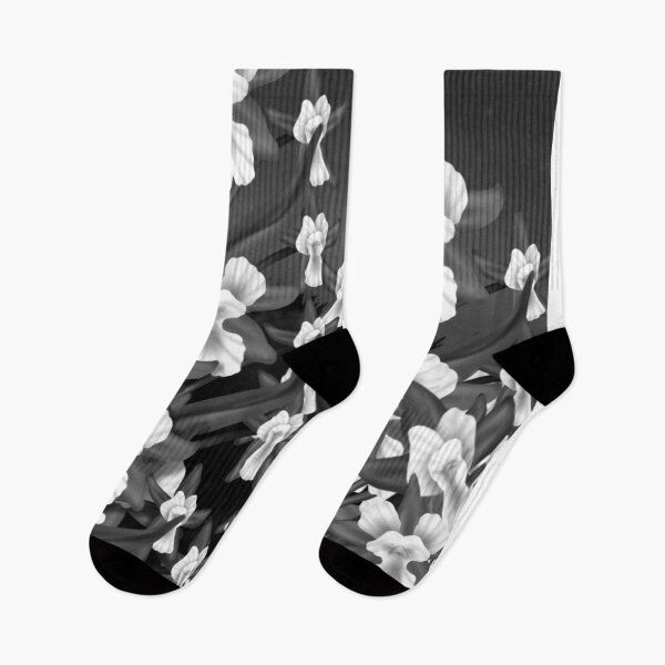 Item preview, Orchids Black and White designed and sold by Leeh-designs.