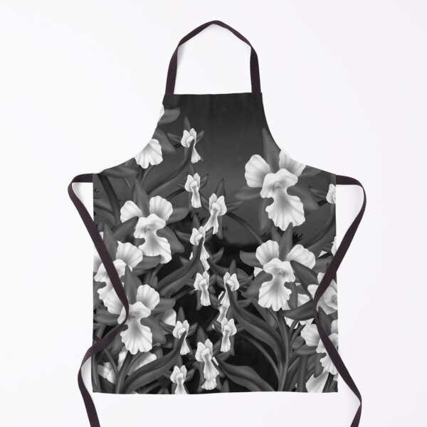 Item preview, Orchids Black and White designed and sold by Leeh-designs.
