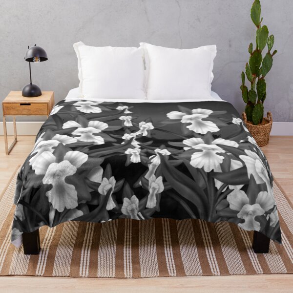 Item preview, Orchids Black and White designed and sold by Leeh-designs.
