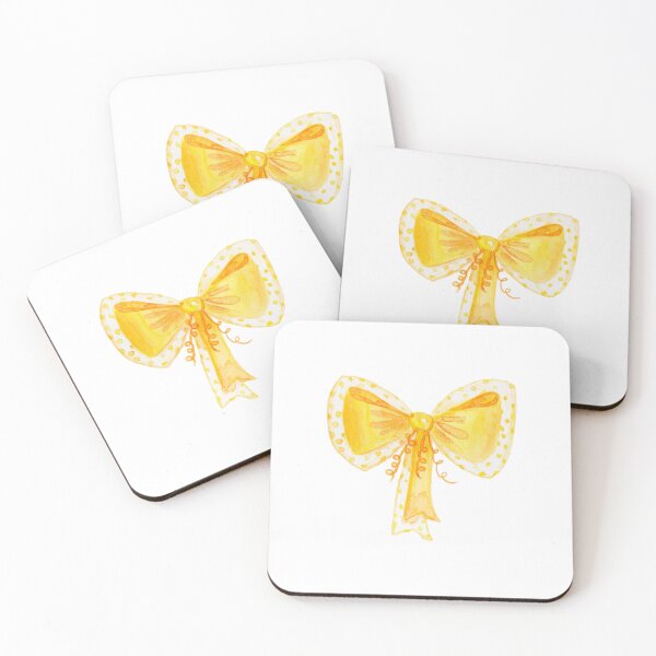 Item preview, Yellow Preppy Bow designed and sold by mollsdesignss.