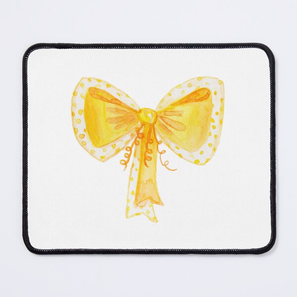 Item preview, Yellow Preppy Bow designed and sold by mollsdesignss.