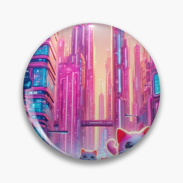 Item preview, Pink Cat City  designed and sold by ritasud.