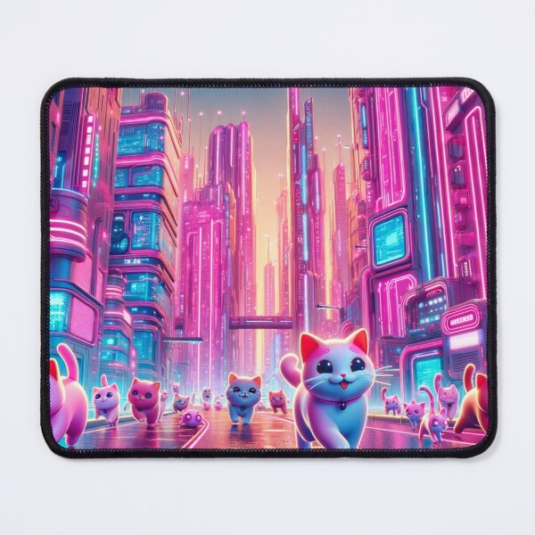 Item preview, Pink Cat City  designed and sold by ritasud.
