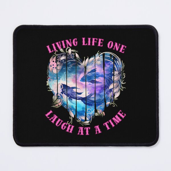 Item preview, Living Life One Laugh At A Time. pisces birthday designed and sold by ZodiacWonders.