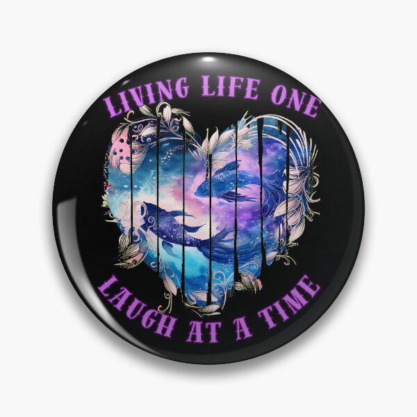 Item preview, Living Life One Laugh At A Time. pisces horoscope designed and sold by ZodiacWonders.