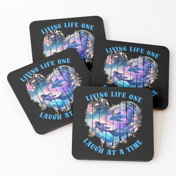 Item preview, Living Life One Laugh At A Time. pisces season designed and sold by ZodiacWonders.