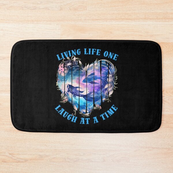 Item preview, Living Life One Laugh At A Time. pisces season designed and sold by ZodiacWonders.