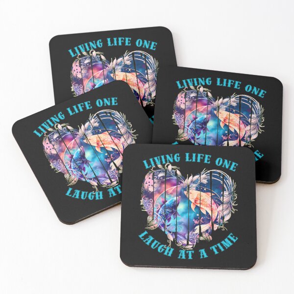 Item preview, Living Life One Laugh At A Time. pisces quote designed and sold by ZodiacWonders.