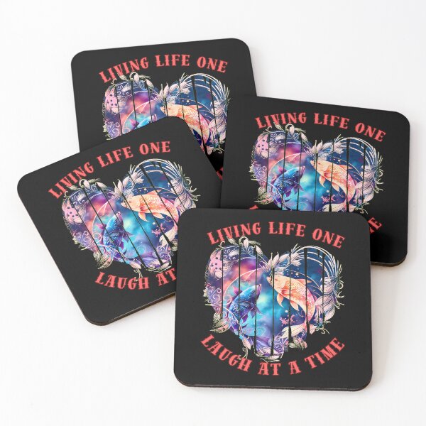 Item preview, Living Life One Laugh At A Time. pisces funny designed and sold by ZodiacWonders.