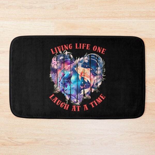 Item preview, Living Life One Laugh At A Time. pisces funny designed and sold by ZodiacWonders.