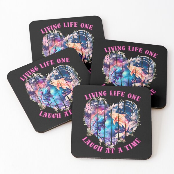 Item preview, Living Life One Laugh At A Time. pisces lovers designed and sold by ZodiacWonders.