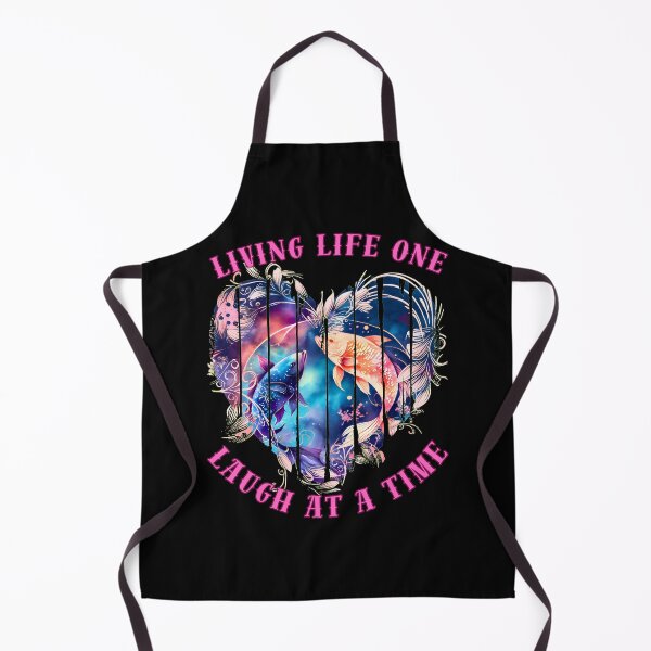 Item preview, Living Life One Laugh At A Time. pisces lovers designed and sold by ZodiacWonders.