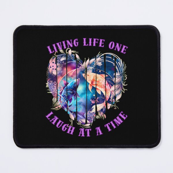 Item preview, Living Life One Laugh At A Time. pisces personality designed and sold by ZodiacWonders.