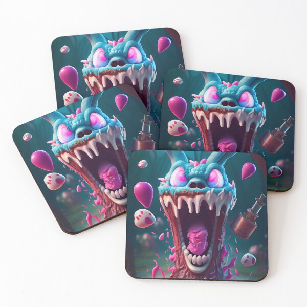 Item preview, Dark Fantasy Art - Easter Bunny Horror designed and sold by Fantasy Masterpiece.