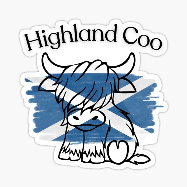 Item preview, Highland Cow designed and sold by FaelynDesigns.