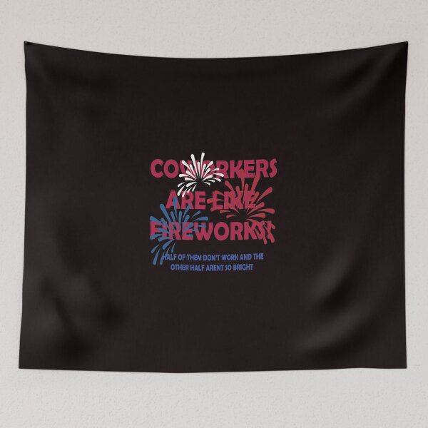 Item preview, Fireworks! 4th July Co workers designed and sold by JAZTshirt.