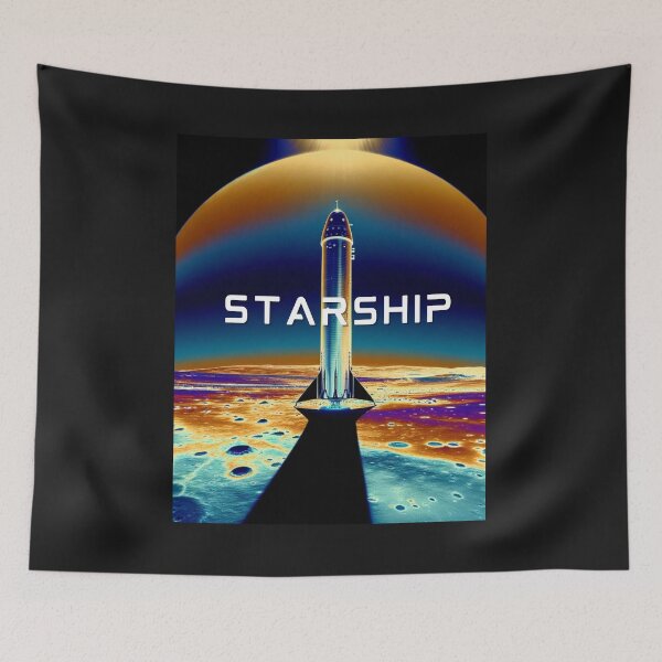 Item preview, starship designed and sold by TEEJAMBOREE.