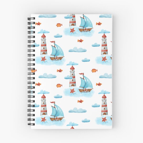 Artikelvorschau, Segelboot und Leuchtturm N2 entworfen und verkauft von Natalia Varlamova.