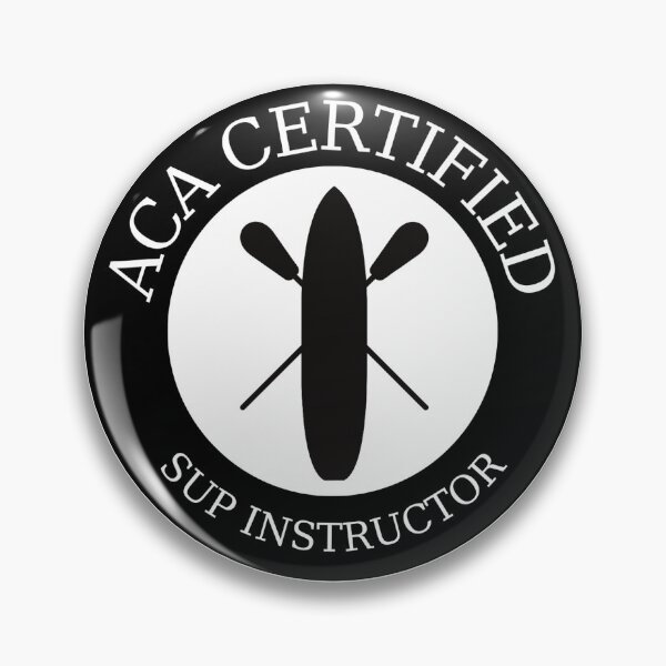 Item preview, ACA Certified SUP Instructor - Black designed and sold by crawleyzoe.