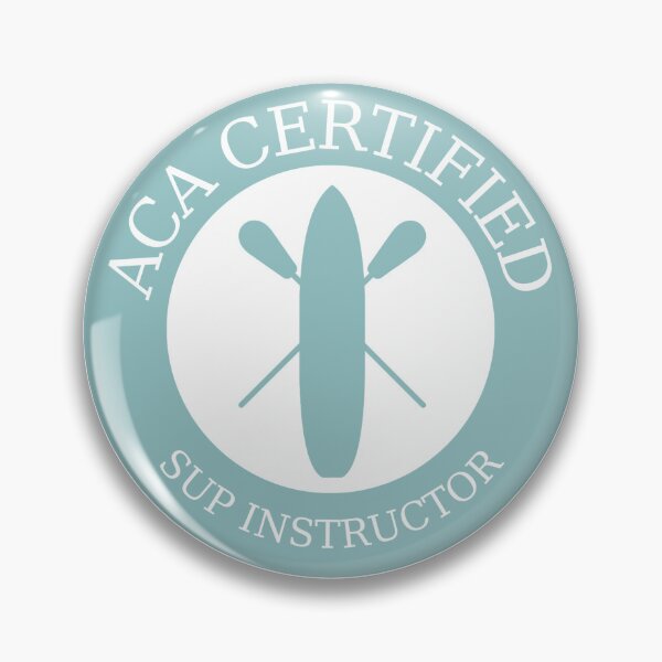 Item preview, ACA Certified SUP Instructor - Light Blue designed and sold by crawleyzoe.