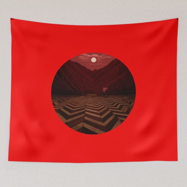 Item preview, Twin Peaks red room designed and sold by stickermepink.