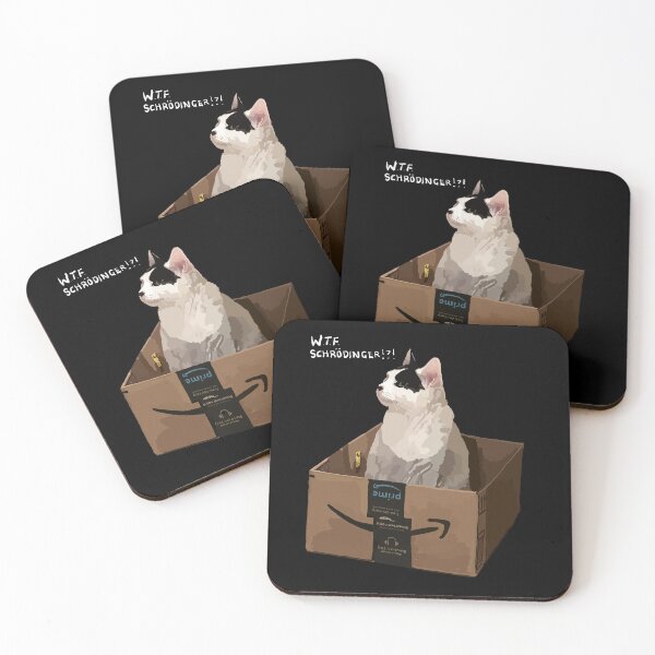 Item preview, Schrodinger's Cat designed and sold by Catcoloring.