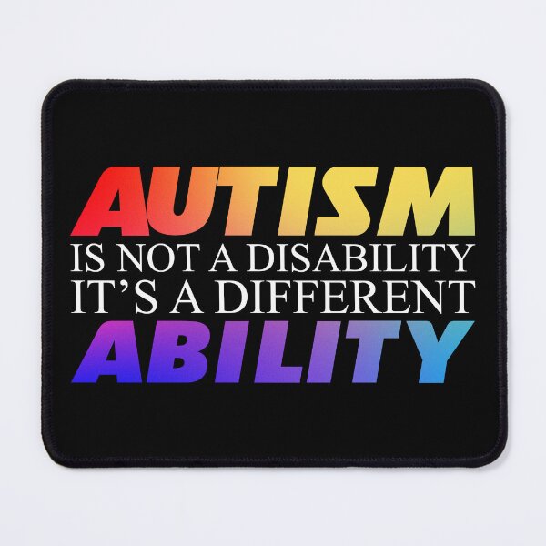 Item preview, Autism Is Not A Disability Black Version designed and sold by Luan Huynh.