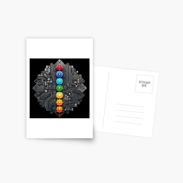 Item preview, Seven Chakras - Aligned Circuits designed and sold by dsonsciencegeek.