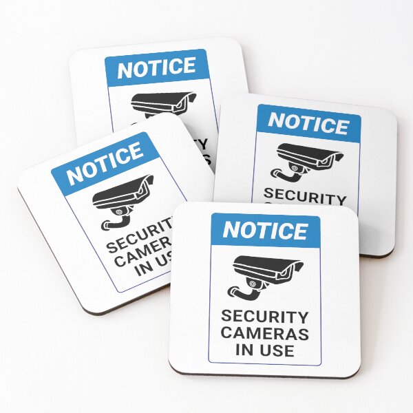 Item preview, Security Cameras in Use Sign designed and sold by Sachithra Munasinghe.