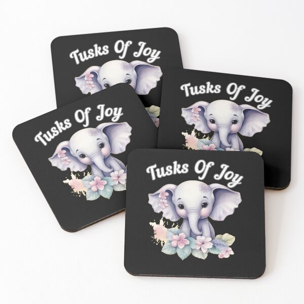 Item preview, Tusks Of Joy designed and sold by ElephantVibes.