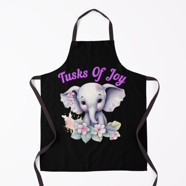 Item preview, Tusks Of Joy. elephant face designed and sold by ElephantVibes.